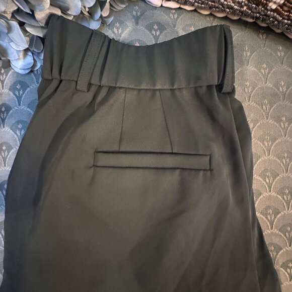 High Waisted Side Pocket Solid Work Tapered Pants - Picture 2 of 11